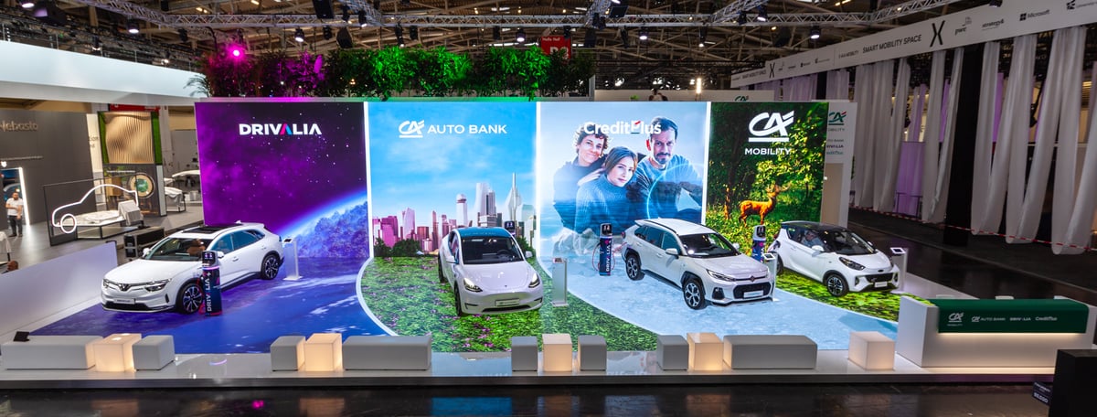 Le groupe Crédit Agricole a fait ses annonces sur les services de mobilité au salon de l'automobile à Munich ce mardi