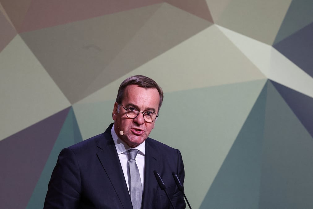 Le ministre allemand de la defense boris pistorius