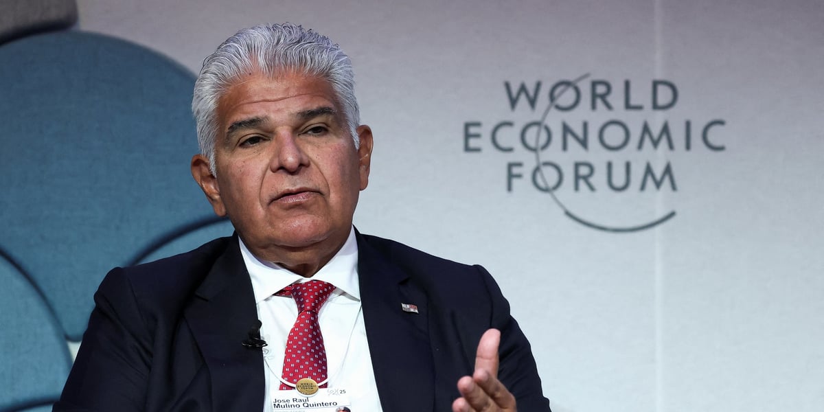 Le président panaméen, José Raul Mulino, a réaffirmé la souveraineté de son pays sur le canal de Panama lors de la 55e réunion annuelle du Forum économique mondial à Davos, en Suisse.