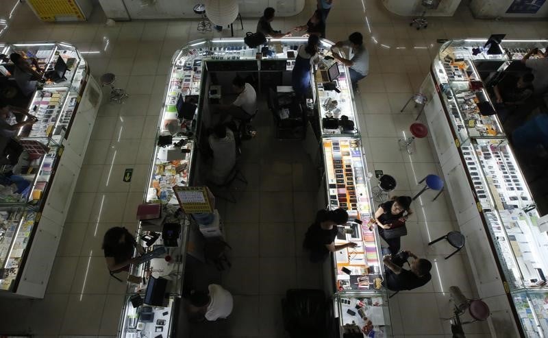 La croissance du secteur chinois des services s'accelere