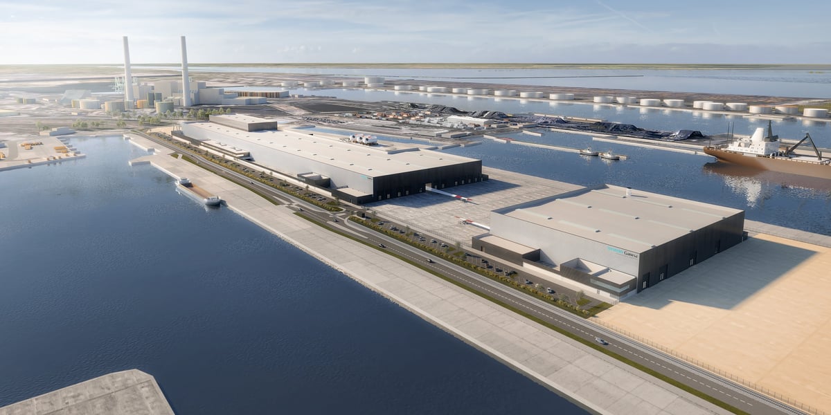 L'usine Siemens Gamesa du Havre