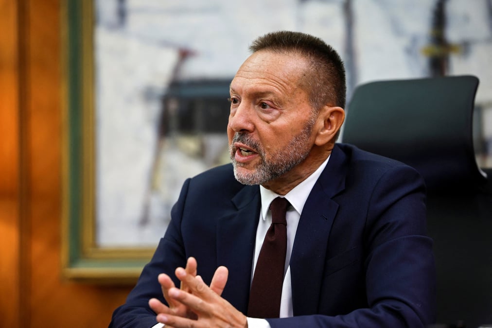 Interview de yannis stournaras avec reuters