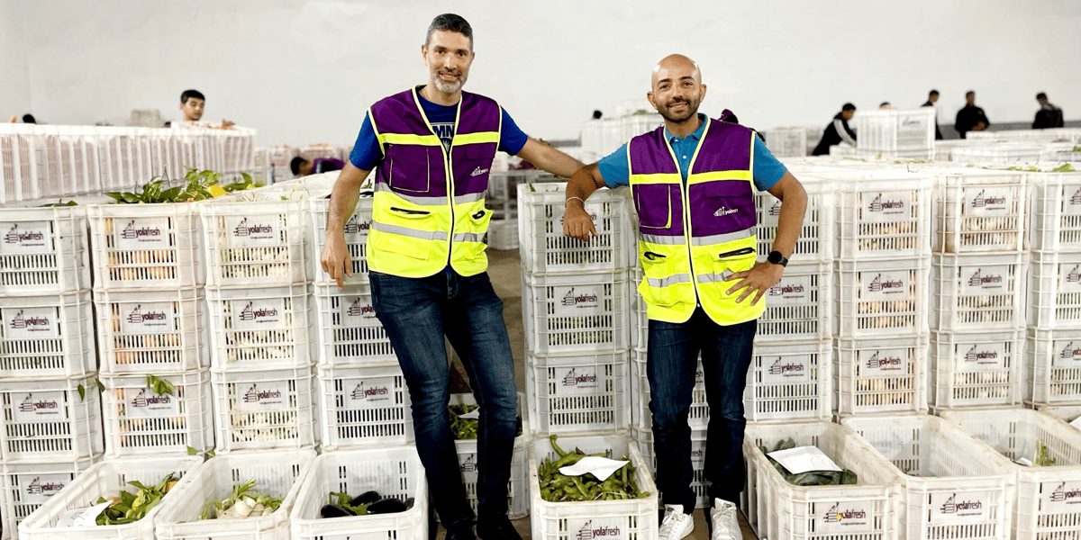 Youssef Mamou et Larbi Alaoui Belrhiti, fondateurs de YoLa Fresh