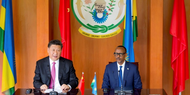 Xi Jinping Paul Kagame