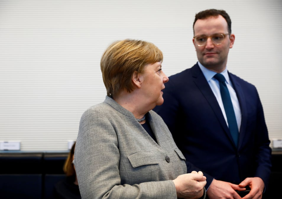 Coronavirus: merkel n'envisage pas de plan de soutien