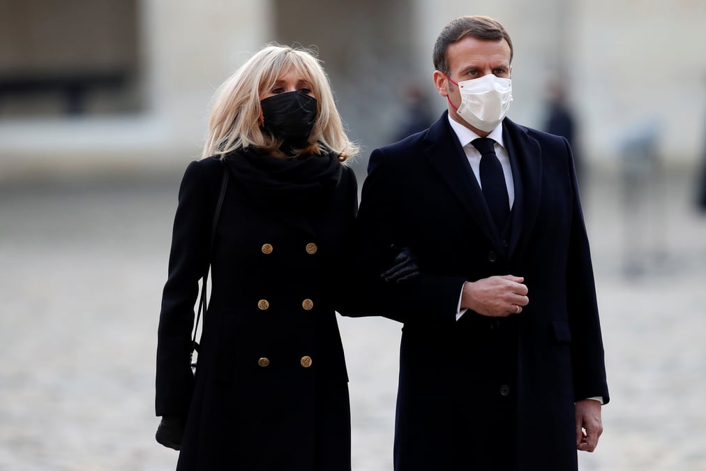 Coronavirus: brigitte macron a l'isolement