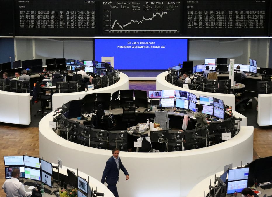 La bourse de francfort