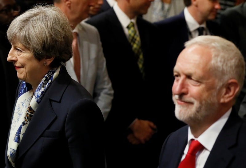Corbyn prefere a may comme premier ministre