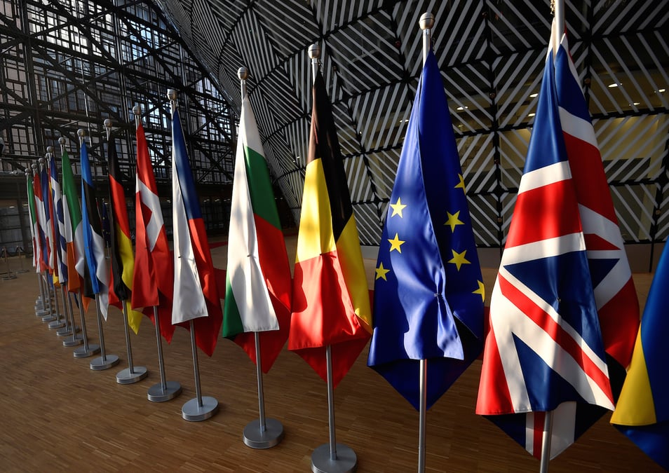 drapeaux européens