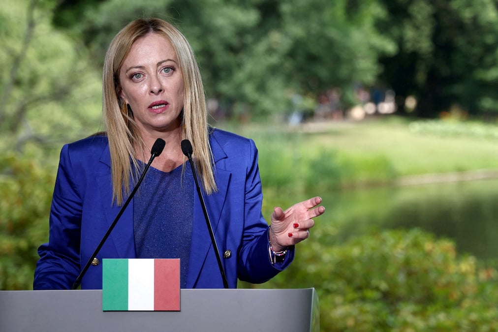 Giorgia Meloni, Première ministre d'Italie
