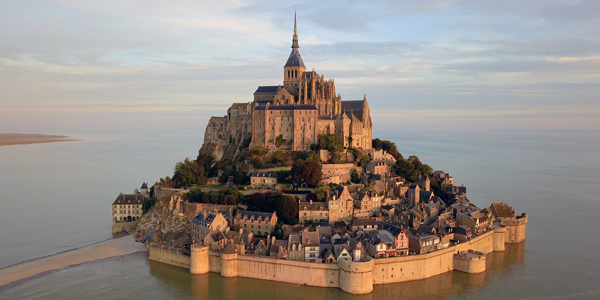Le mont Saint-Michel.