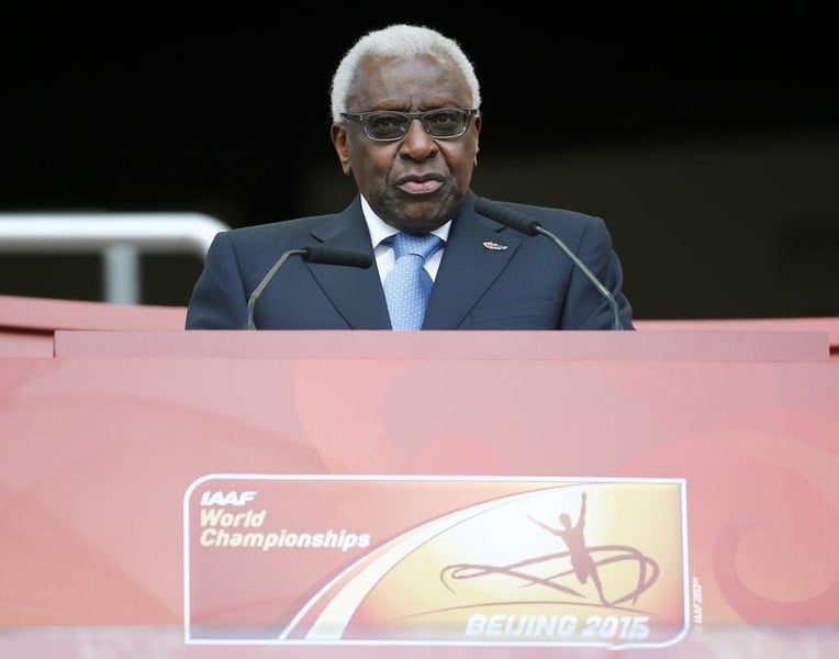 L'ex-president de l'iaaf lamine diack mis en examen pour corruption