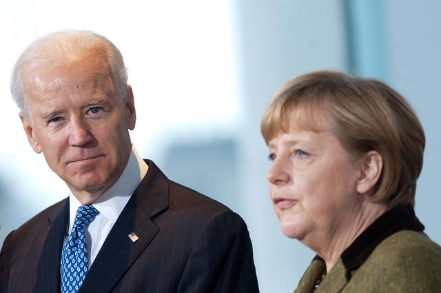Merkel Biden