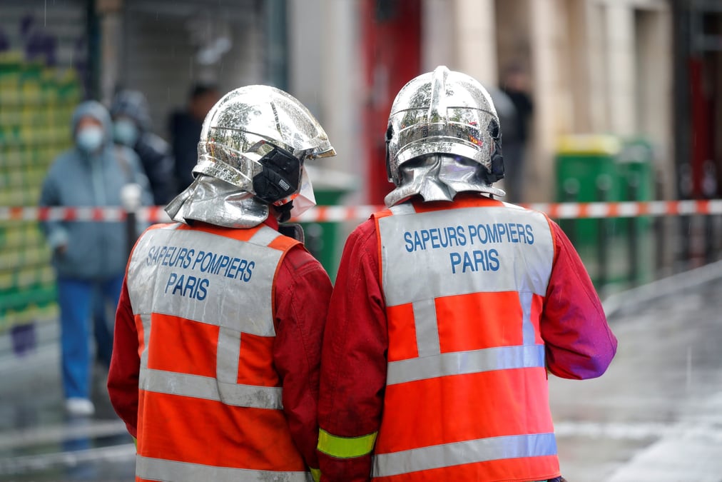 Operation de police en cours pres des anciens bureaux de charlie hebdo, a paris