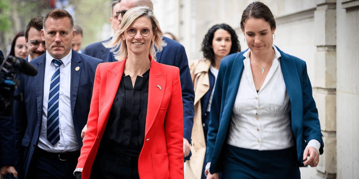 Agnès Pannier-Runacher, ministre de la Transition écologique, et Olga Givernet, ministre déléguée à l'Energie.