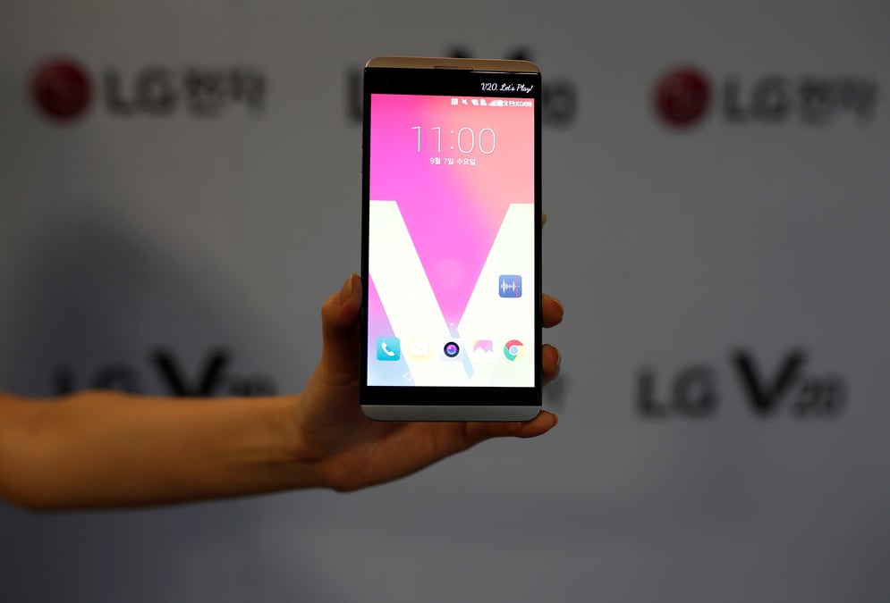 Lg lance son nouveau smartphone haut de gamme
