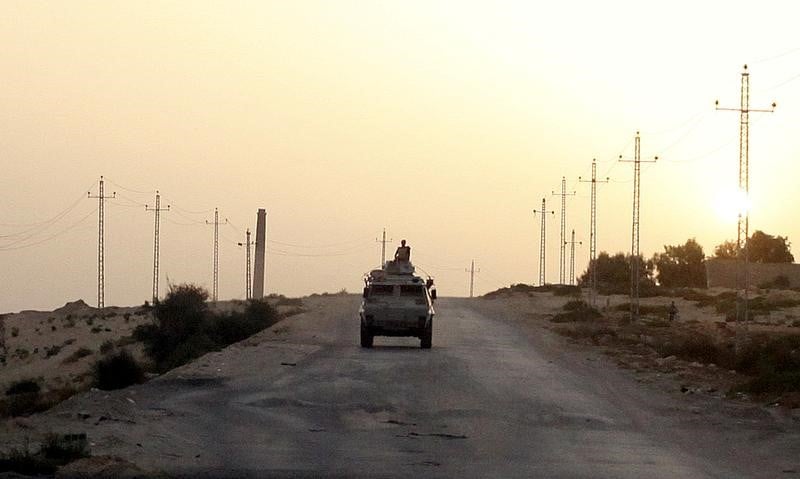 Au moins dix soldats egyptiens tues dans le sinai