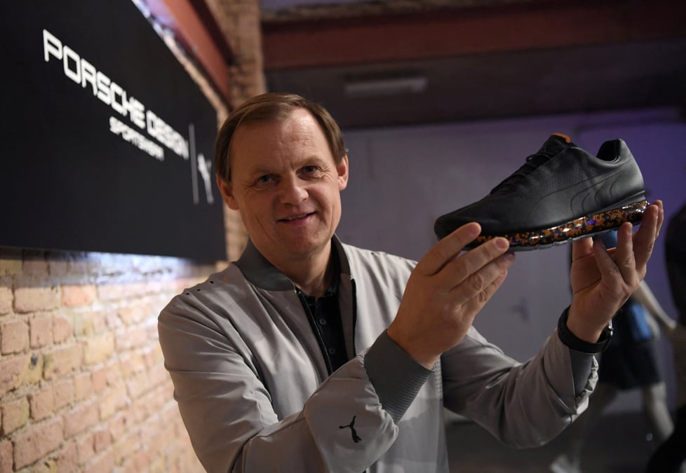 Photo d'archives du pdg de puma, bjorn gulden