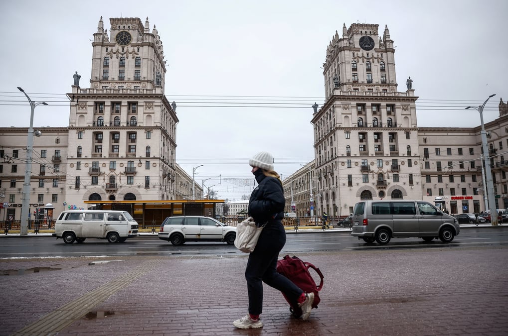 Une rue de minsk