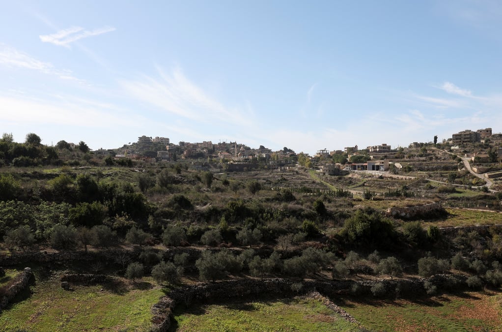 Vue generale du village de yater