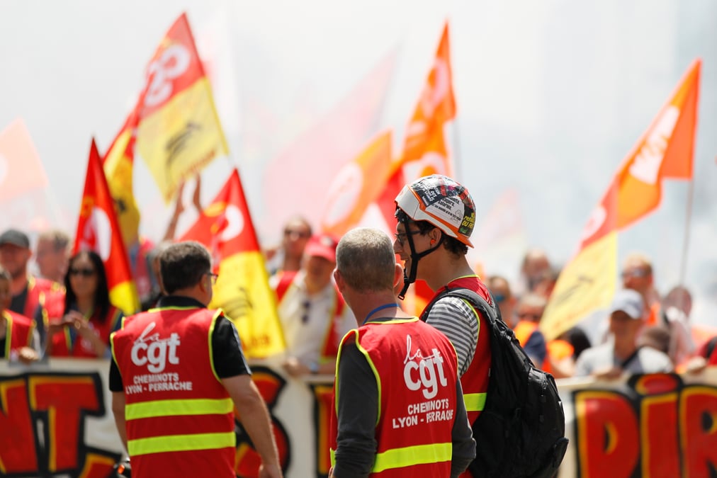 L'intersyndicale des cheminots reportee a mardi