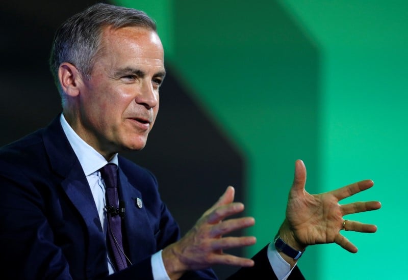 Carney (banque d'angleterre): reexamen des taux en l'absence d'accord sur le brexit