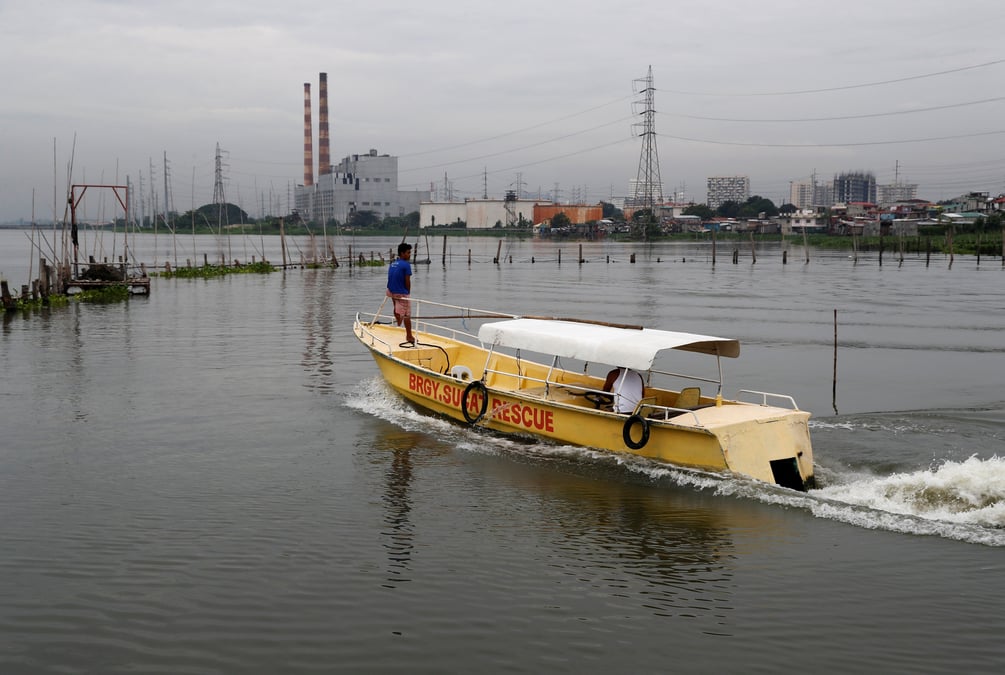 Nouvelles evacuations aux philippines a l'approche d'un typhon