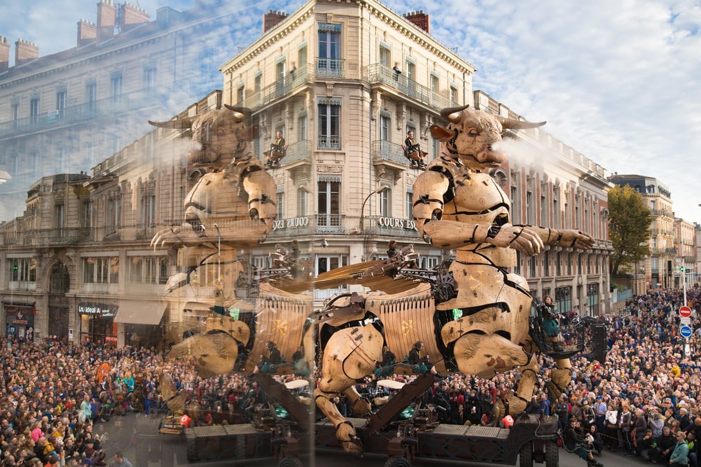 Près d'un million de spectateurs avaient vu déambuler le Minotaure en 2018 dans les rues de Toulouse.