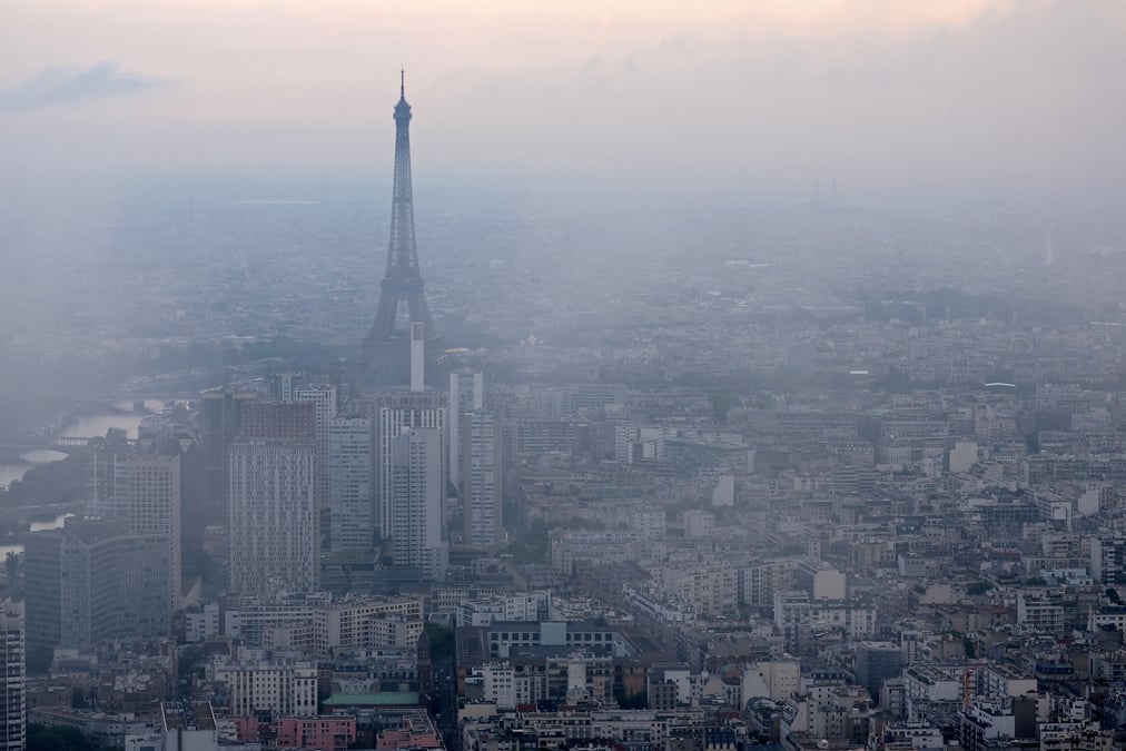 Vue de la ville de paris