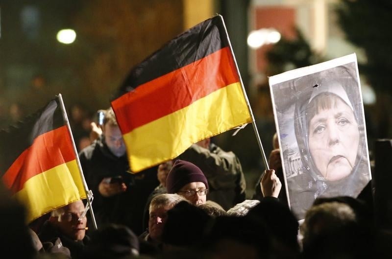 Nouvelle hausse du nombre de manifestants anti-immigres a dresde