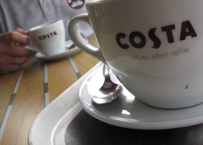Grande bretagne: whitbread va scinder costa coffee
