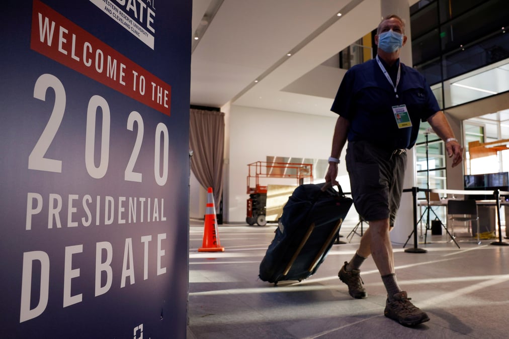 Usa 2020: premier debat lourd d'enjeux pour trump et biden