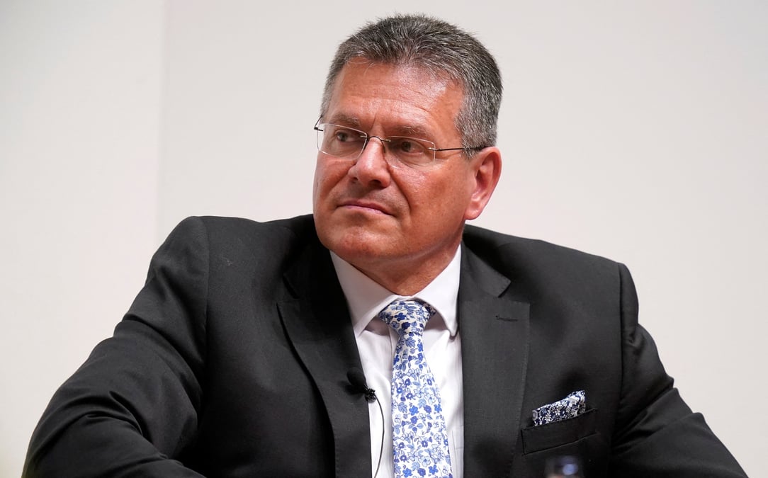 Photo de maros sefcovic, vice-president de la commission europeenne