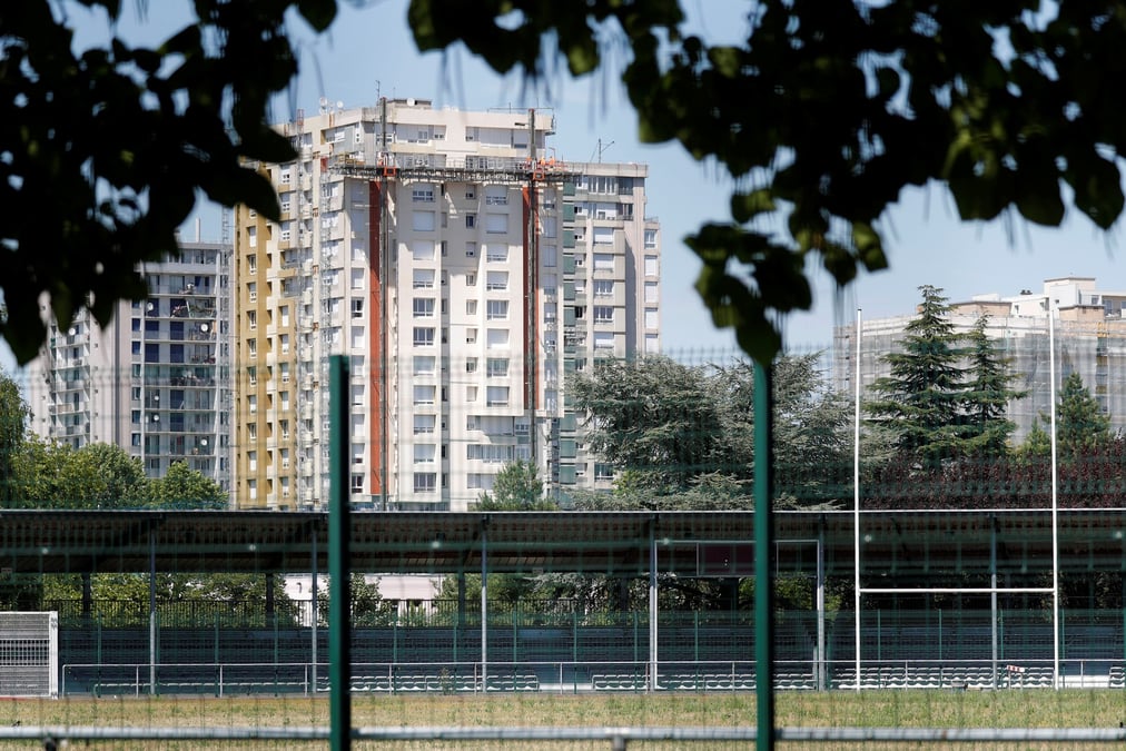 Saint-Denis, Marville, Stade, sports, immeuble, HLM,