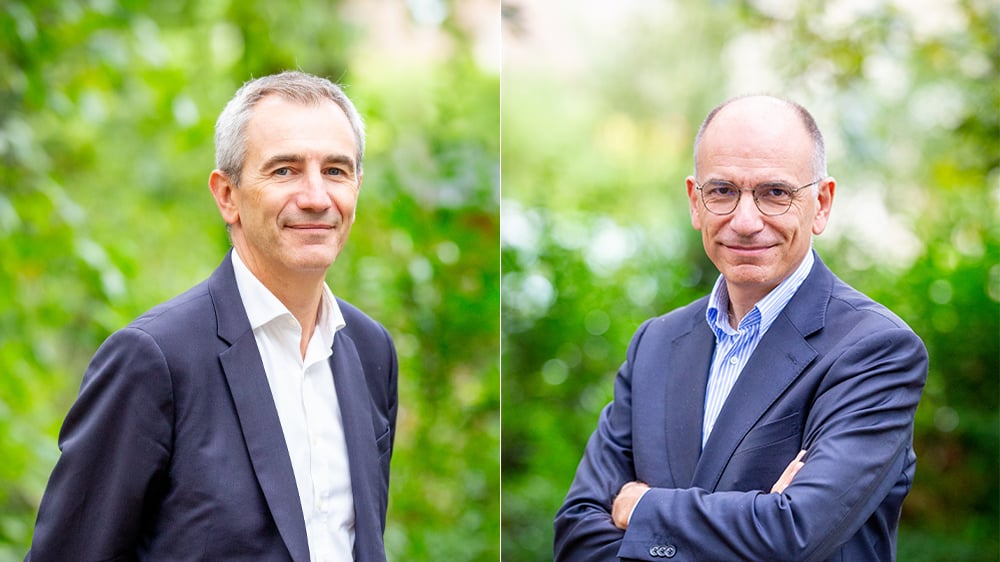 Thierry Chopin et Enrico Letta appellent à réveiller l'Europe.