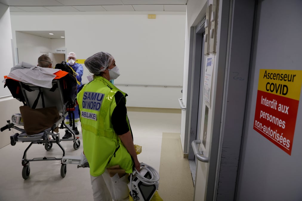 France/coronavirus: le nombre de patients en reanimation remonte