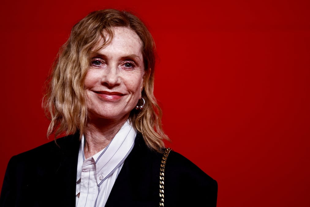 L'actrice francaise isabelle huppert
