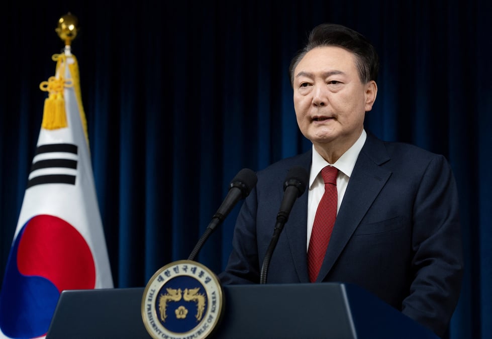 Le president sud-coreen yoon suk yeol