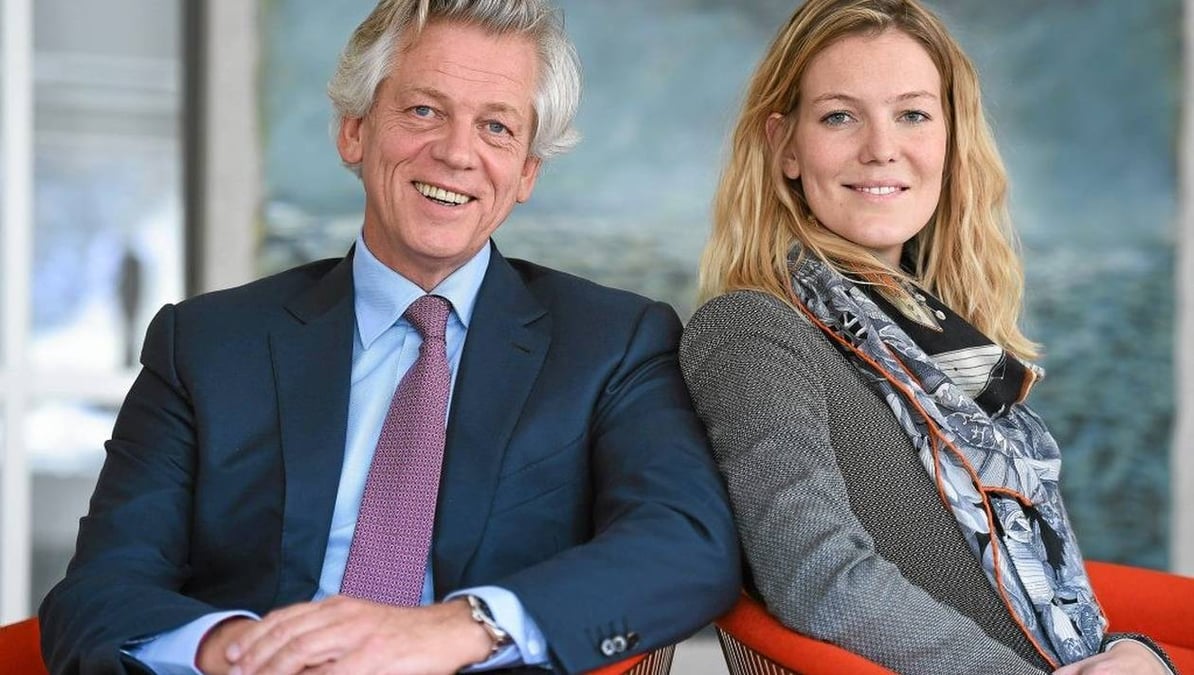 Eric et Pauline Duval, président-fondateur et directrice générale du groupe éponyme.