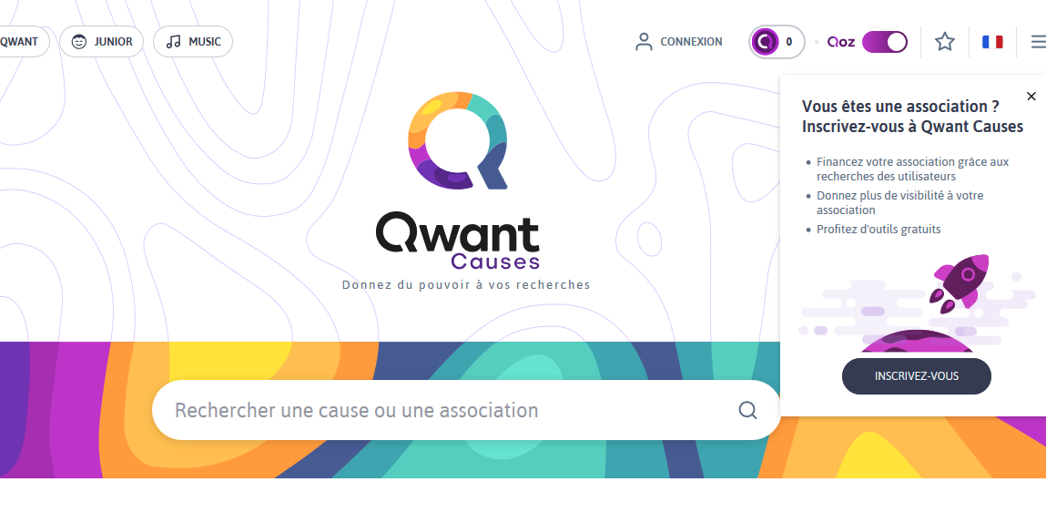 Qwant Causes