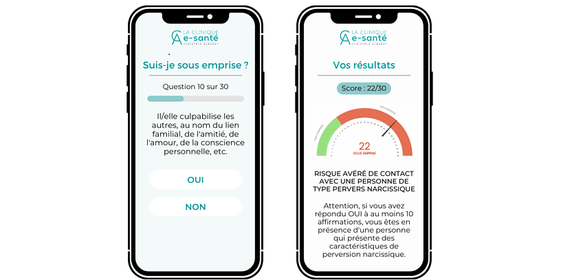 Diagnostic pervers narcissique
