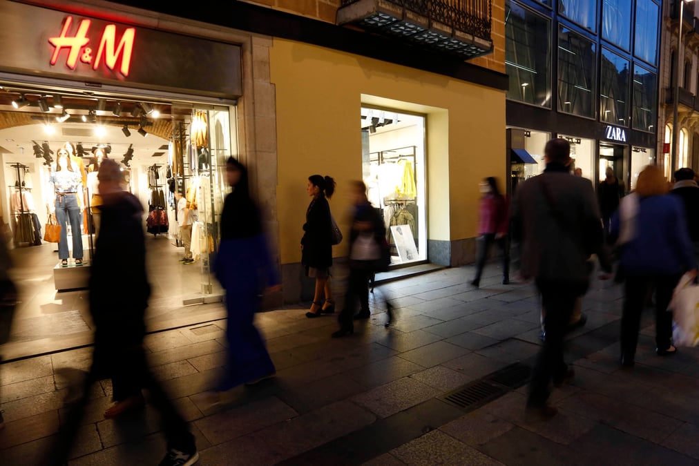 Hausse de 10% des ventes de h&m en mars, plus que prevu