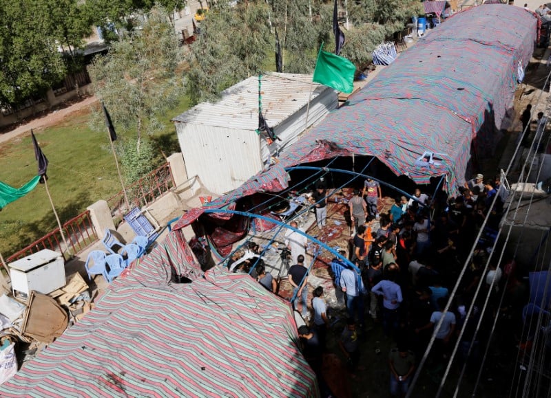 Un kamikaze a bagdad tue 41 personnes