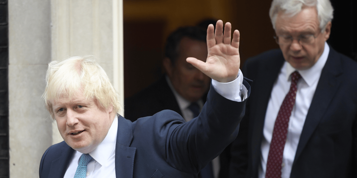 Boris Johnson, David Davis, Brexit,