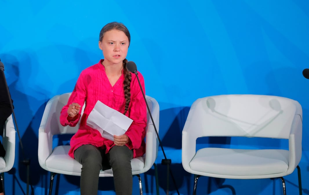 Climat: greta thunberg apostrophe les dirigeants mondiaux a l'onu