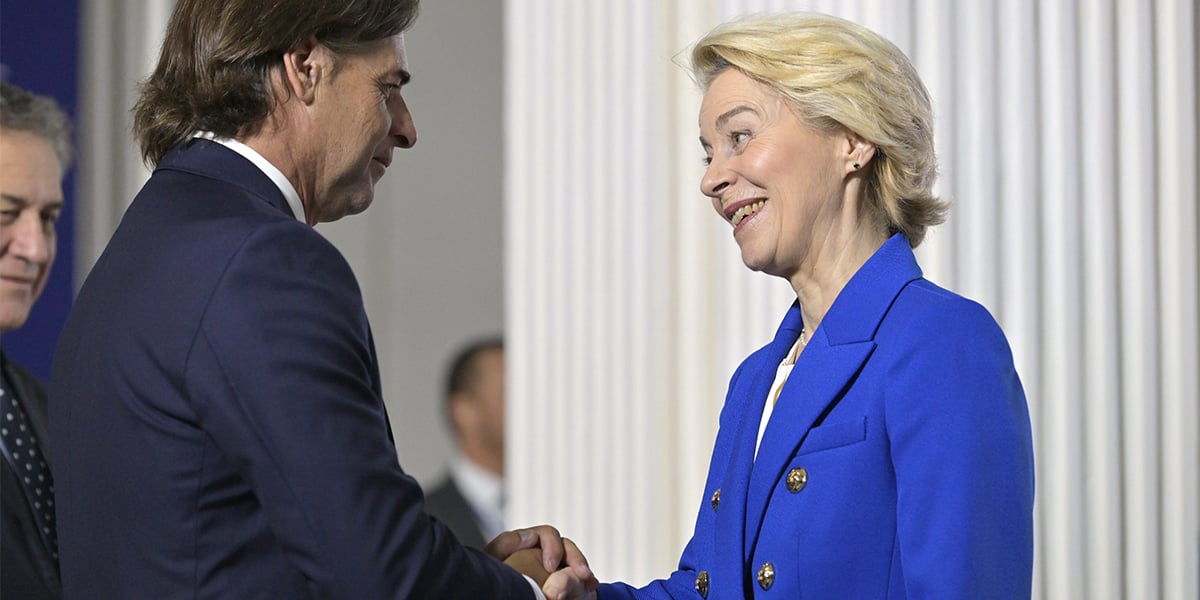La présidente, Ursula von der Leyen a signé l'accord de libre-échange avec l'Amérique du Sud, déclenchant ainsi la fureur de Paris.