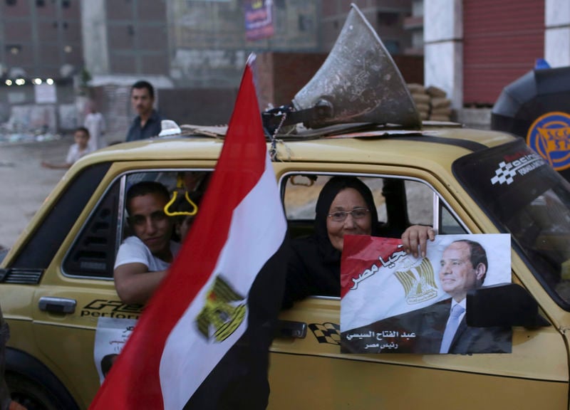 Écrasante victoire du maréchal Sissi en Egypte