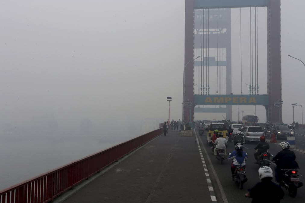 L'indonesie face aux incendies