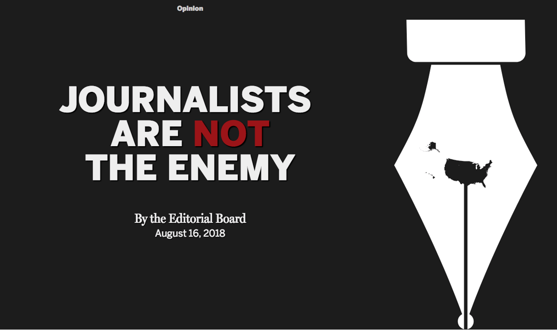Boston Globe, Trump, journalistes, riposte, média, Etats-Unis, fake news,
