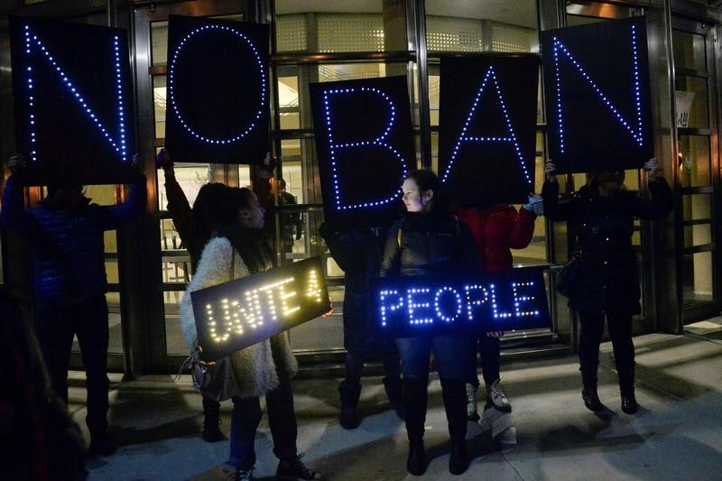 Obstacle juridique au decret de trump sur l'immigration